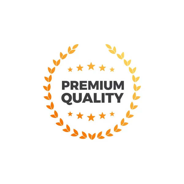 Etiqueta Vetor Compras Qualidade Premium — Vetor de Stock