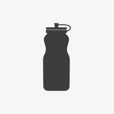 Sports Bottle Flat Vector Icon