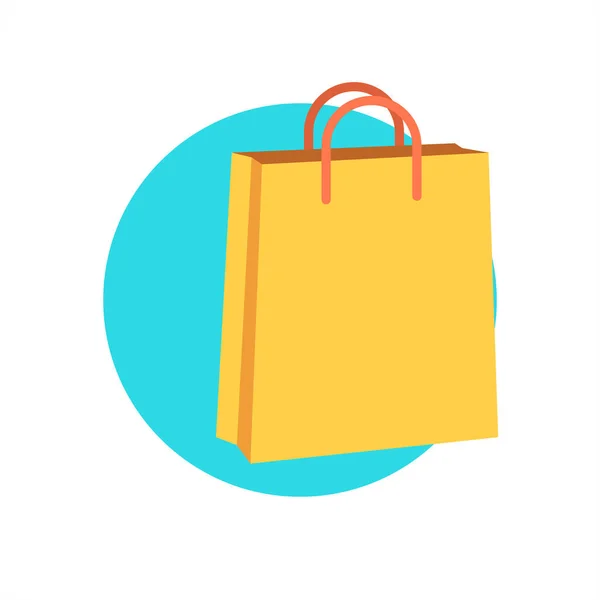 Shopping Bag Icon Background — Stock Vector