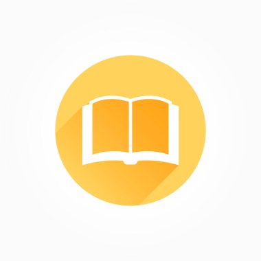 Kitap Uzun Gölge Rengi Simgesi 