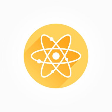  Atom Uzun Gölge Rengi Simgesi