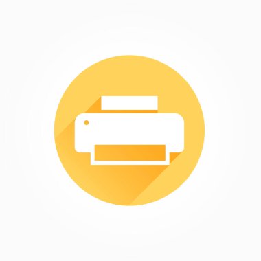  Yazıcı Uzun Gölge Rengi Simgesi