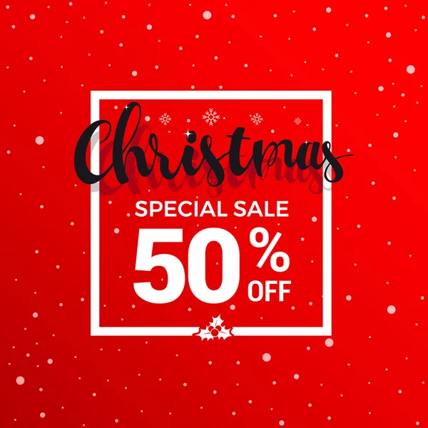 Christmas Special Sale 50% Off Label