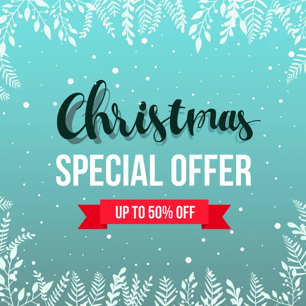 Christmas Special Offer 50% Off Label