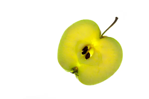 Apple slice isolated — Stock Photo, Image