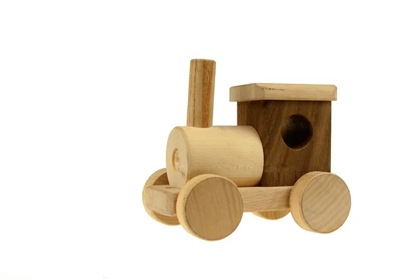Holzspielzeug isoliert Stockbild