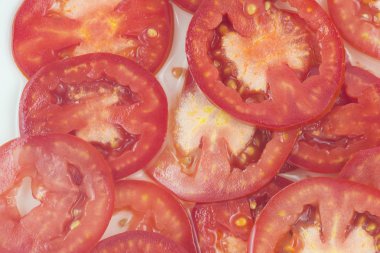 Desen arka plan domates dilim
