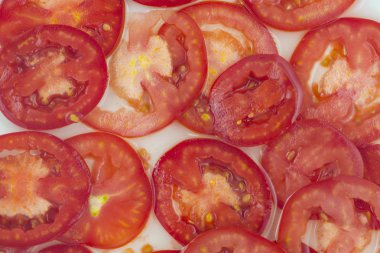 Desen arka plan domates dilim