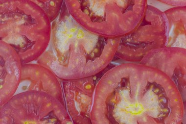 Desen arka plan domates dilim