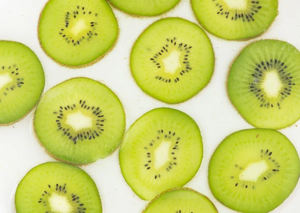 Şablon arka plan dilimlenmiş kivi