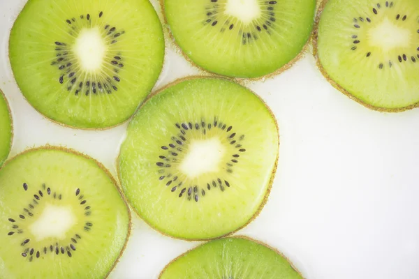 Şablon arka plan dilimlenmiş kivi