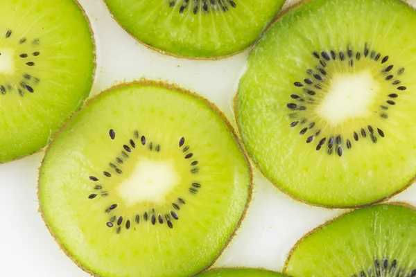 Şablon arka plan dilimlenmiş kivi