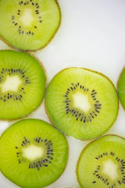 Şablon arka plan dilimlenmiş kivi