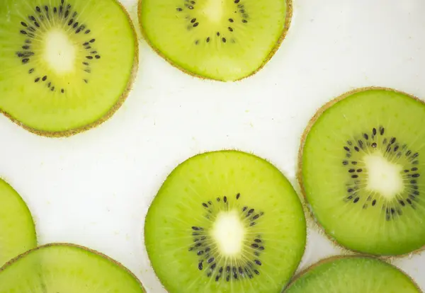 Şablon arka plan dilimlenmiş kivi