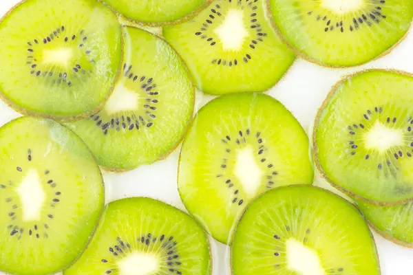 Şablon arka plan dilimlenmiş kivi