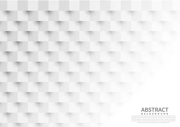 Abstracto Patrón Geométrico Fondo Color Blanco Textura Estilo Arte Papel — Vector de stock