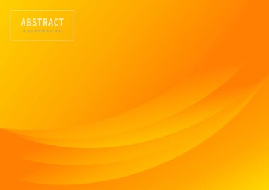 Soyut sarı ve turuncu zarif arka plan. Reklam, poster, şablon, iş sunumu için kullanabilirsiniz. Vektör illüstrasyonu