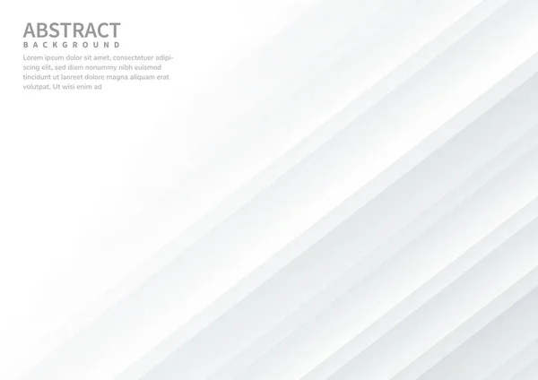 Fond Blanc Abstrait Diagonale Vous Pouvez Utiliser Pour Conception Brochure — Image vectorielle