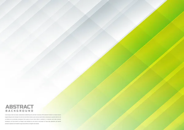 Абстрактный Белый Лемонно Зеленый Заднем Плане Плакат Баннерная Паутина Флаер — стоковый вектор
