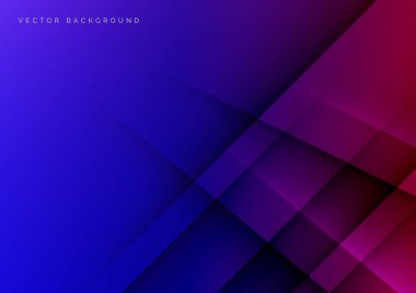 Soyut pembe geometrik arkaplan ve doku. Teknoloji konsepti. Vektör illüstrasyonu