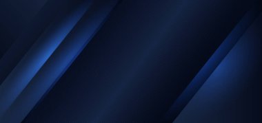 Soyut koyu mavi eğimli köşegen arkaplan. Reklam, poster, şablon, iş sunumu için kullanabilirsiniz. Vektör illüstrasyonu