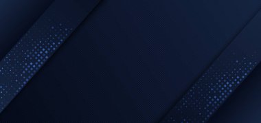 Soyut koyu mavi eğimli köşegen arkaplan. Reklam, poster, şablon, iş sunumu için kullanabilirsiniz. Vektör illüstrasyonu