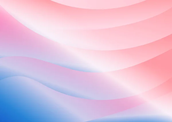Абстрактний Сучасний Синій Колір Тону Рожева Крива Перекриваються Фоном Мінімальна — стоковий вектор