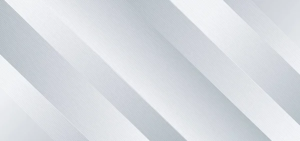 Abstrato Diagonal Branco Cinza Gradiente Listras Linhas Fundo Conceito Moderno — Vetor de Stock