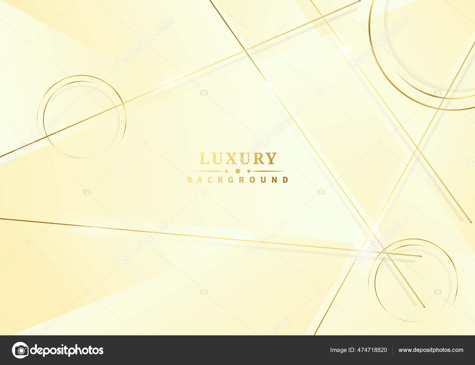 Abstract Template Yellow Mustard Color Luxury Background Design