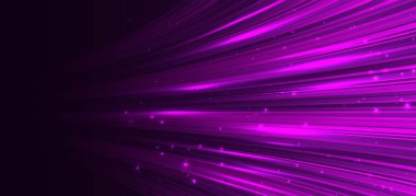 Soyut arkaplan eğrisi hız hareketi pembe çizgiler. Reklam, poster, şablon, iş sunumu için kullanabilirsiniz. Vektör illüstrasyonu