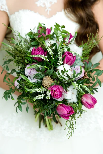 Pretty good wedding bouquet — Stock Photo, Image