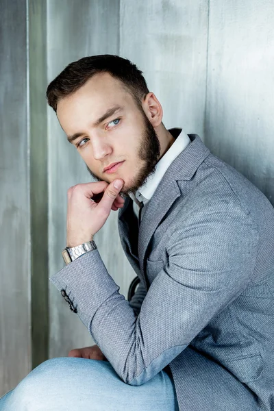 Man in elegant suit — Stock Photo, Image