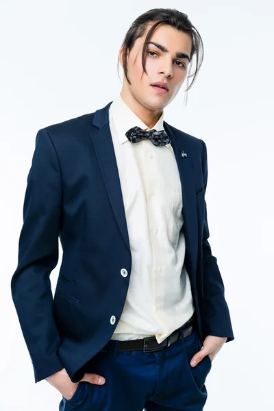 Man wearing elegant suit — Stock Photo, Image