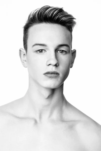 Closeup portrait of young man — Stock Photo, Image