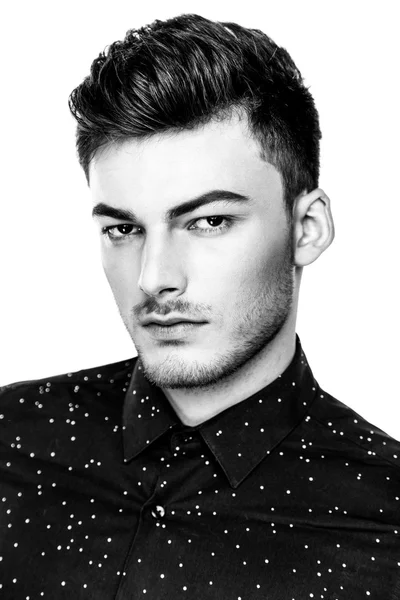 portre çekici hipster adam