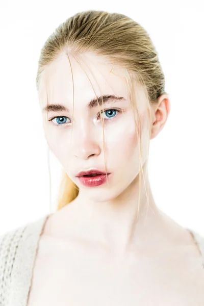 Beautiful blonde woman — Stock Photo, Image