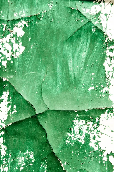 緑の塗られた壁 — ストック写真