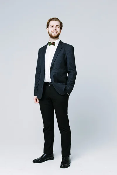 Handsome man in suit — Stock Photo, Image