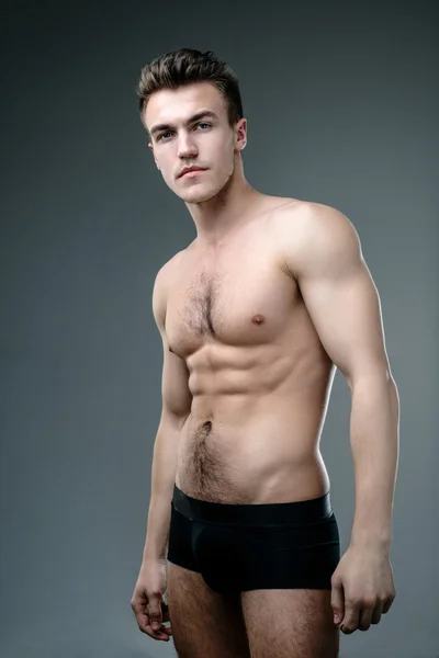 Moda homem topless — Fotografia de Stock