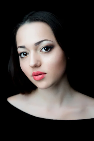 Portrait of brunette woman — Stock Photo, Image