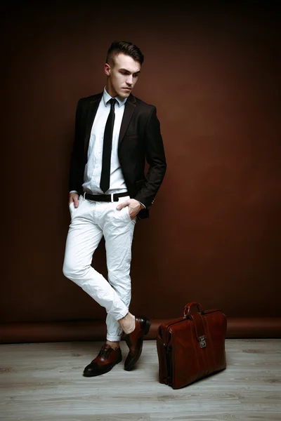 Handsome stylish man — Stock Photo, Image