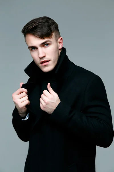 Stylish man in coat — Stock Photo, Image