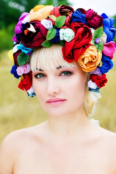 Close up portrait of woman — Stock Photo, Image