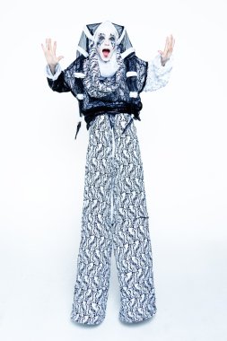 Bir neşeli palyaço