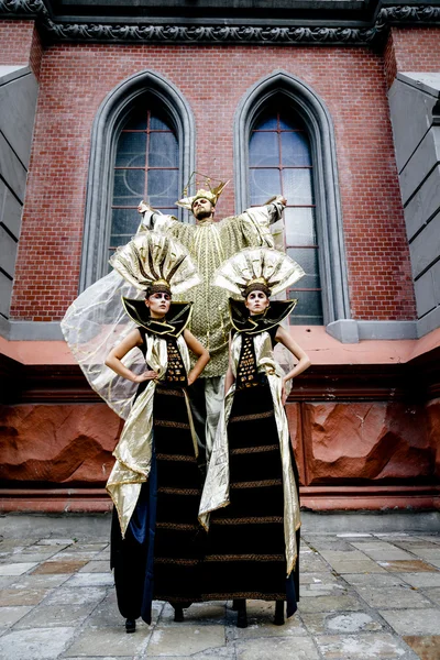 Carnevale Maschera uomo e donna — Foto Stock