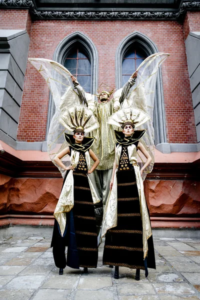 Carnaval Masqué homme et femme — Photo