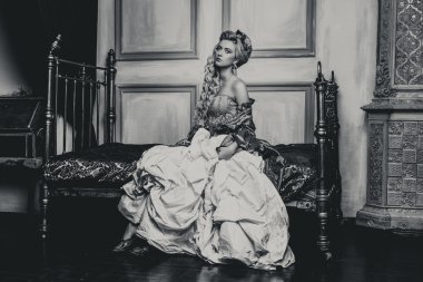 Retro Barok moda kadın