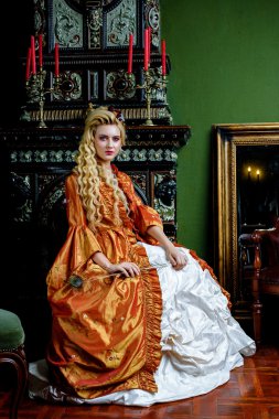 Retro Barok moda kadın