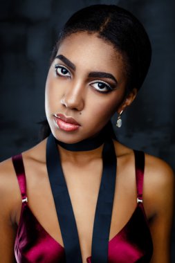 Afro-Amerikan kadın portresi