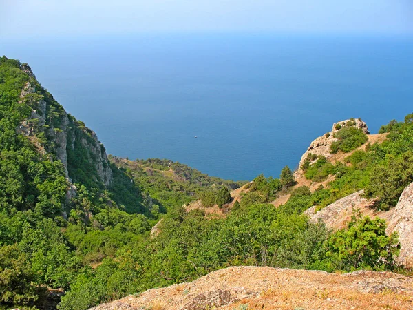 Picturesque View Black Sea Coast Crimea — Stock Photo, Image